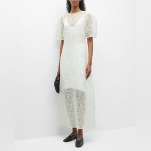 Rohe Sheer Midi Floral Dress